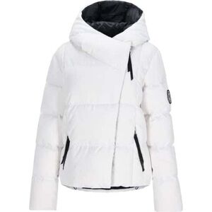 NWT Women’s Puffer Down Jacket - Obermeyer White Size 8